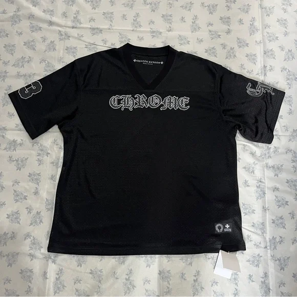 ウェア CHROME HEARTS MESH WARM UP JERSEY TEE Chrome Hearts Mesh Warm Up Jersey – Justin Reed